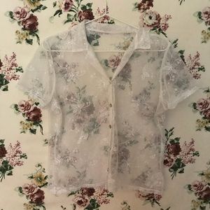 vintage granny top